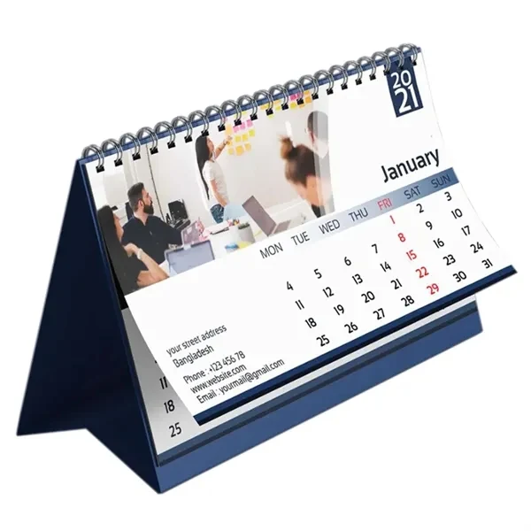 Full Color Printed Desk Calendar 1