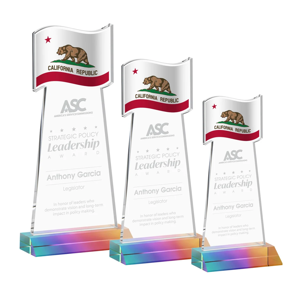 Flag Award - Prismatic 1