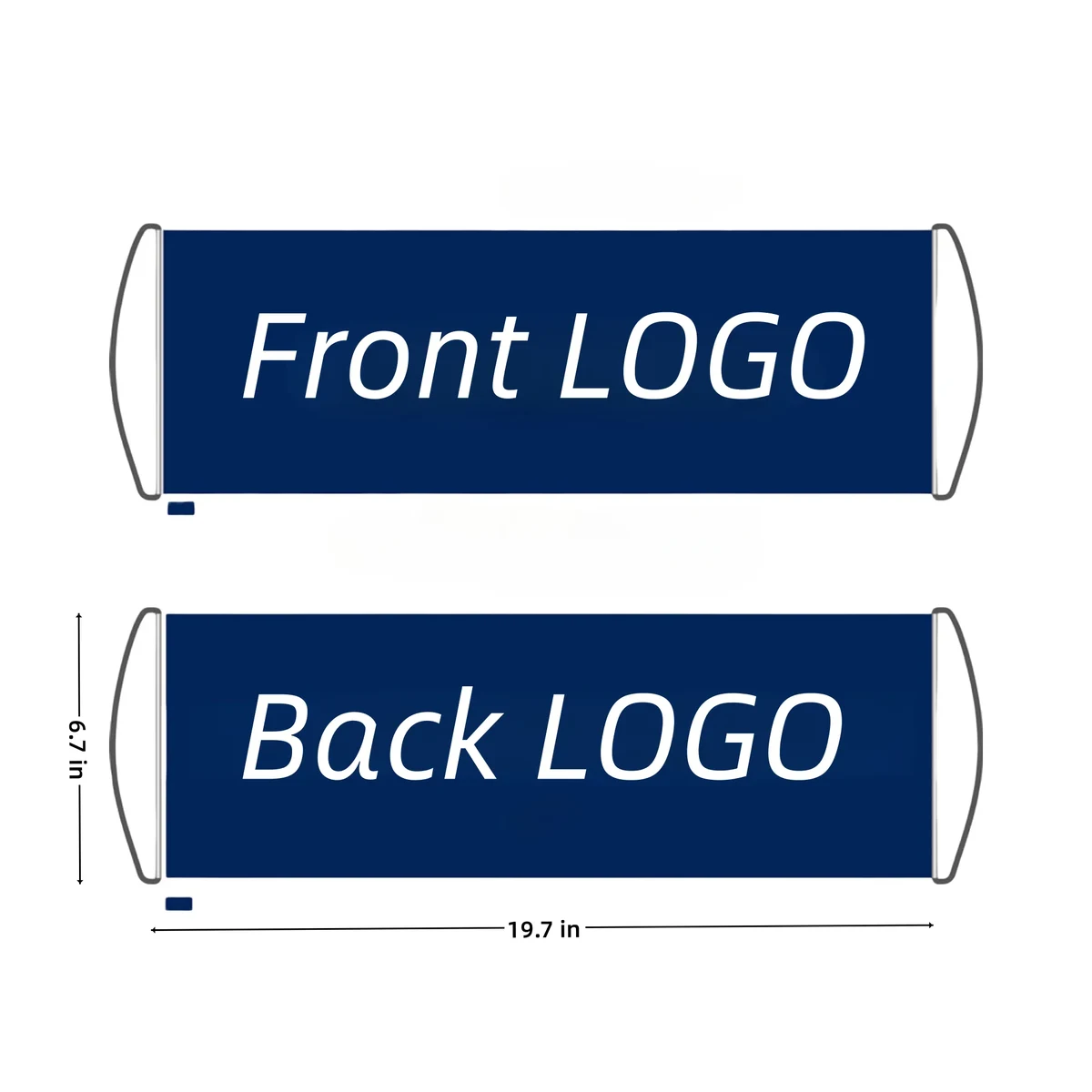 Retractable advertising banner 1