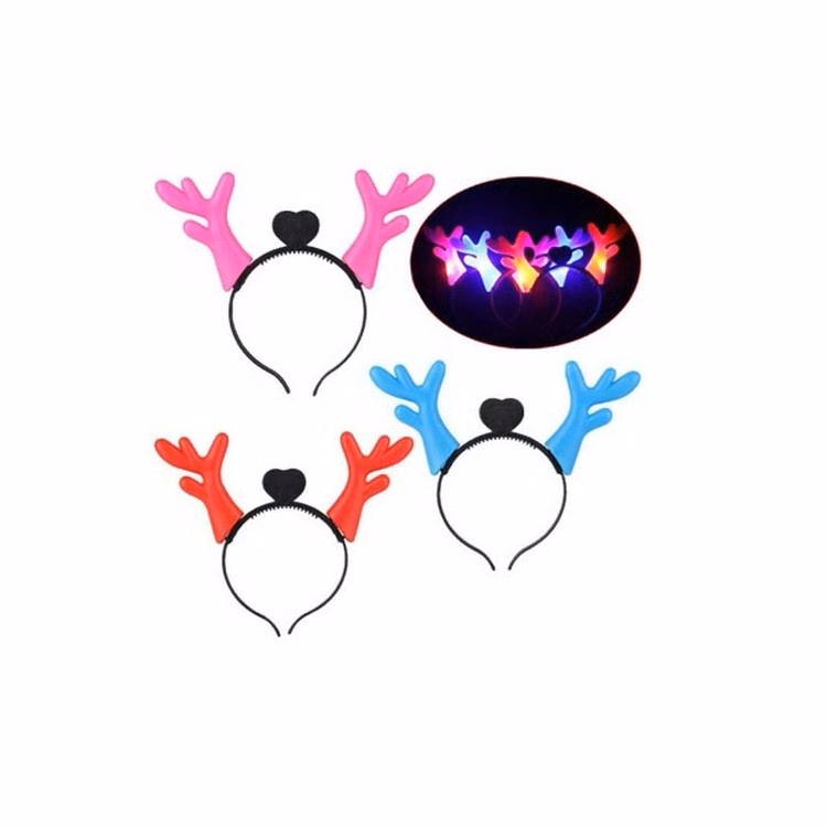 Antler Flash Light Hair Head Band Hair Accessory for Easter