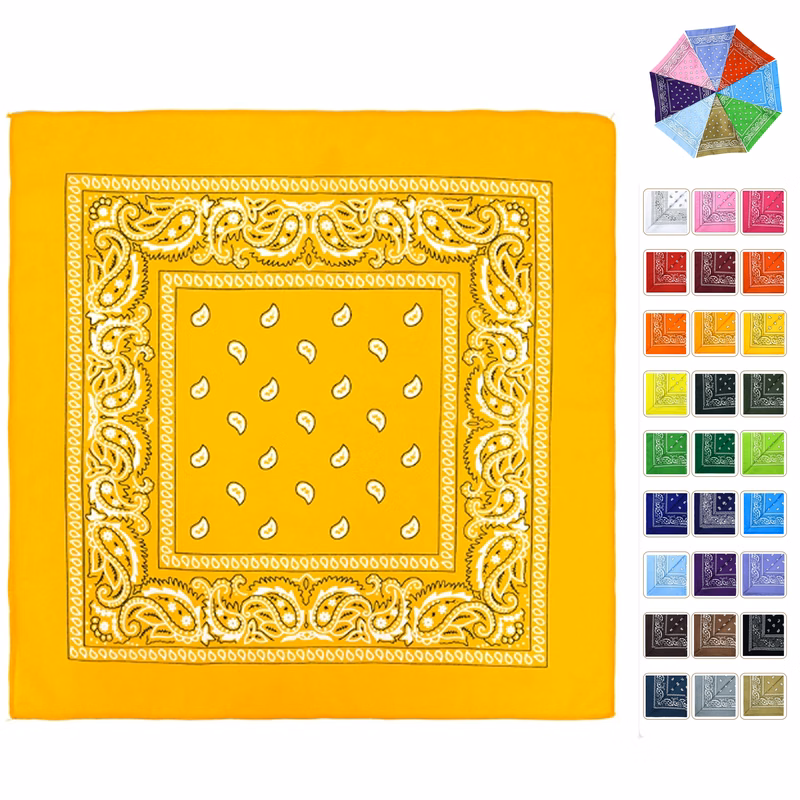 Soft Polyester Square Bandannas