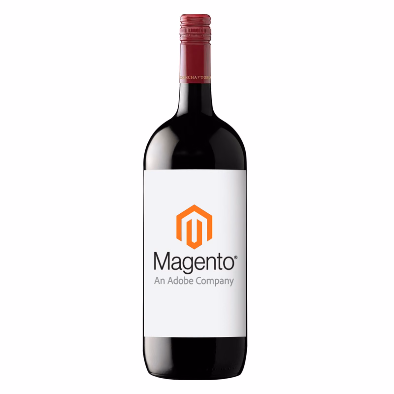 Labeled Cabernet/ Merlot Red Wine 1.5L with Full-Color Custom Label