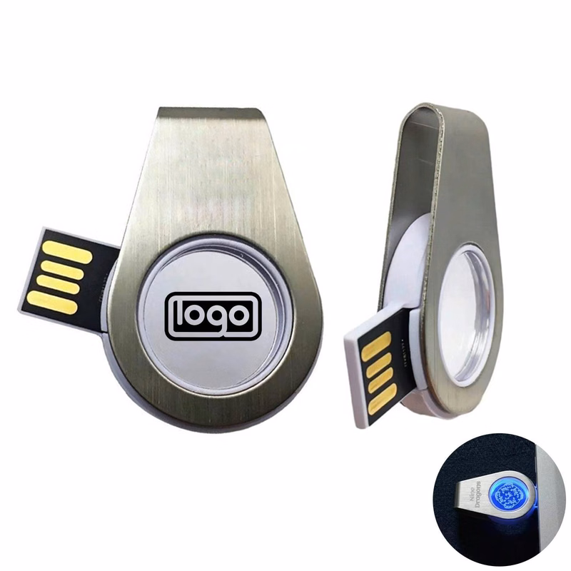 16G Light Up 360 degrees Rotating Acrylic USB
