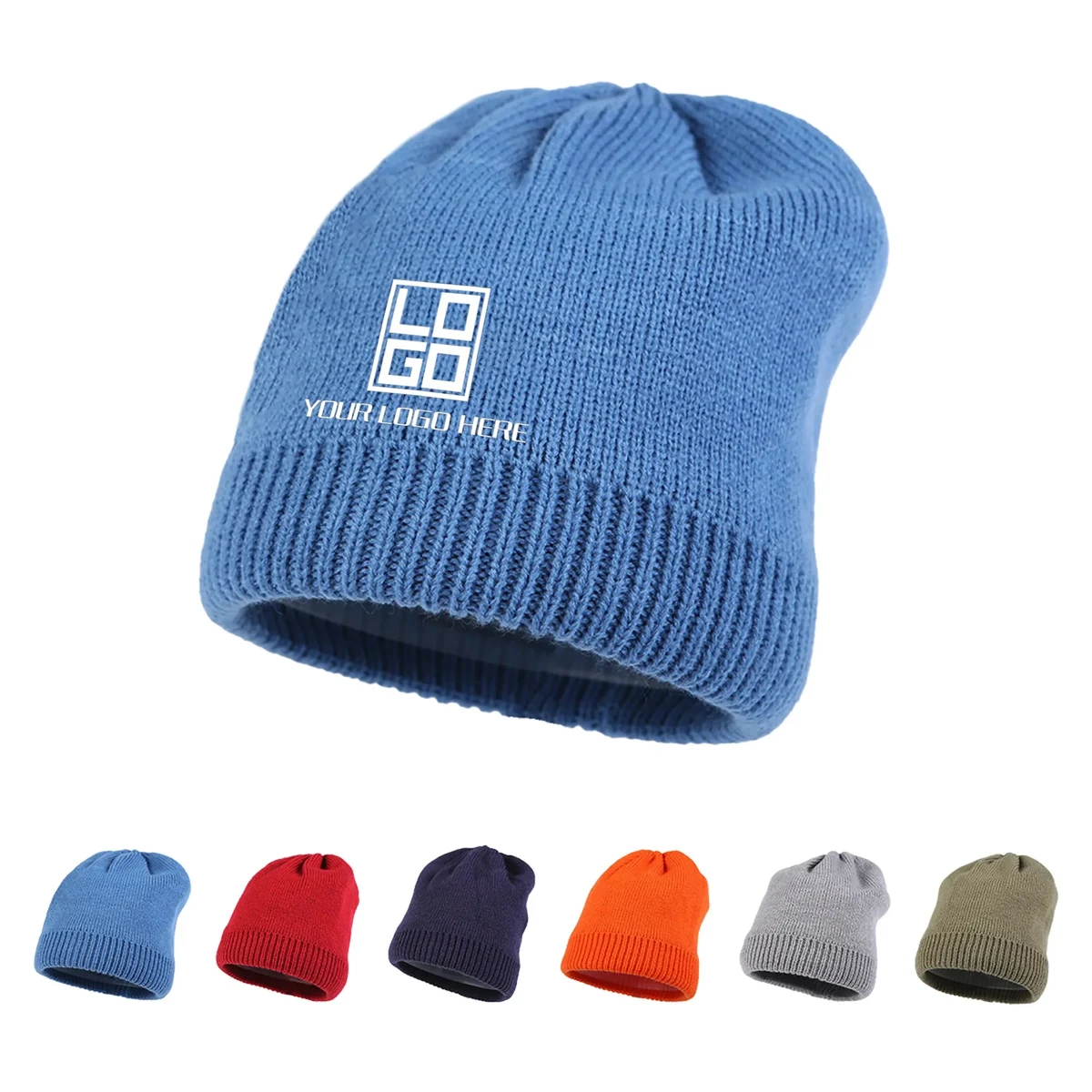 Casual Warm Hat Winter Knitted Beanie 1