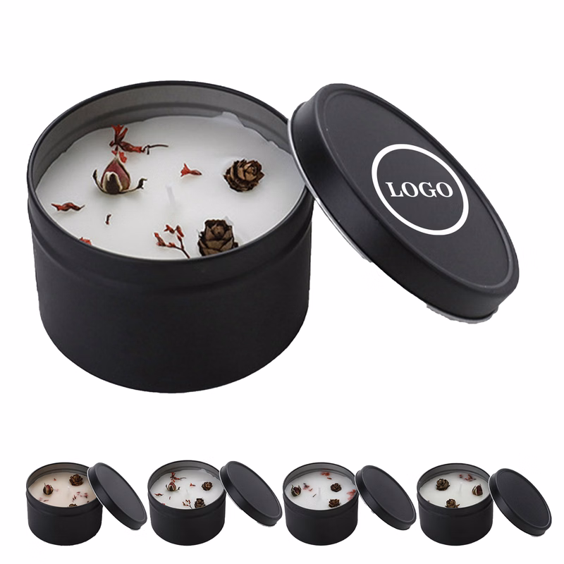 Scented Soy Wax Candle with Lid