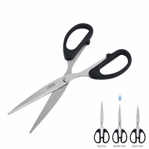 Ergonomic Middle Size Office Scissors With Stainless Steel Blades