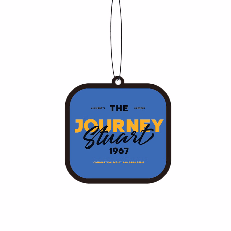 Square Shaped Hanging Air Freshener