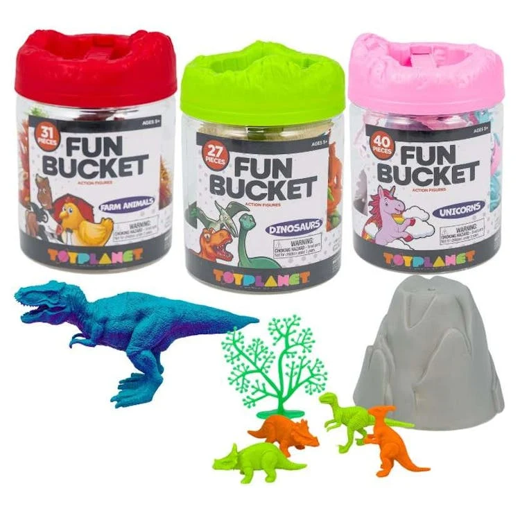 Fun Bucket Action Figures Assorted 1