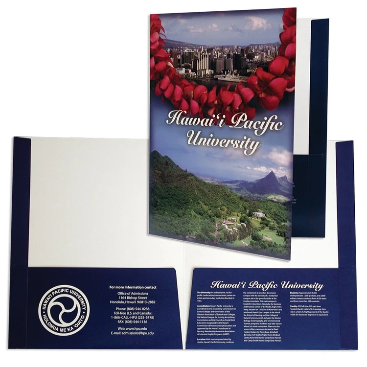Reinforced Edge Presentation Folders Printed Full Color 1