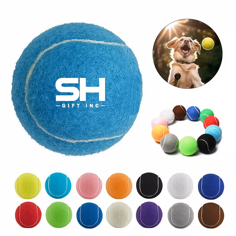 Dog Playing Toy Tennis Training Ball