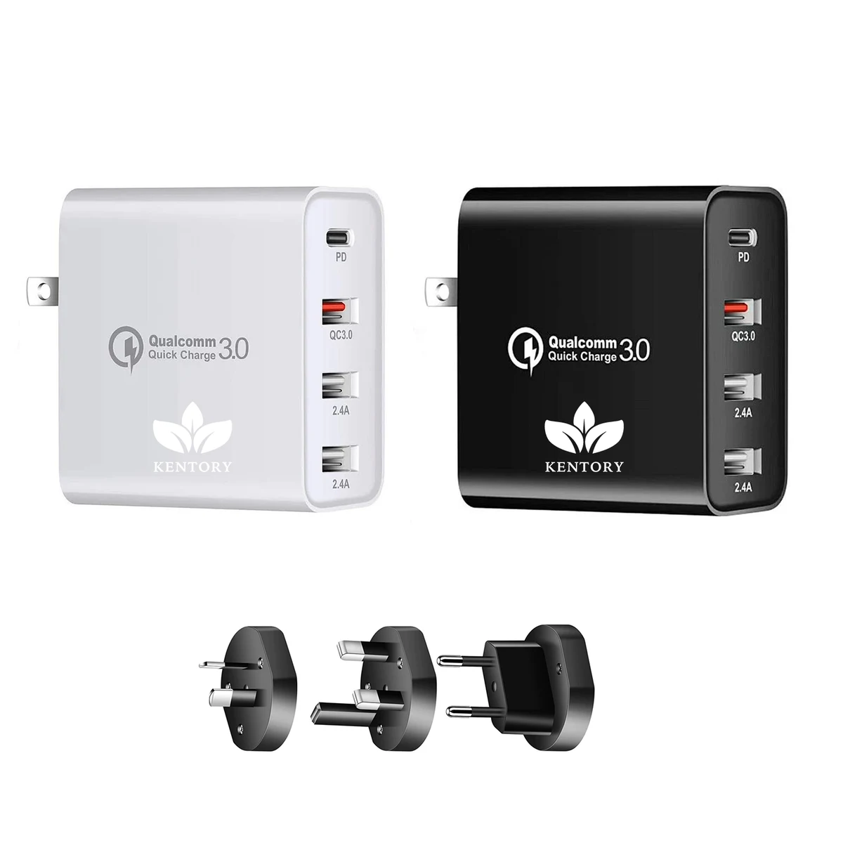 48W 4 Ports Fast Charging Pd Wall Chargers 1