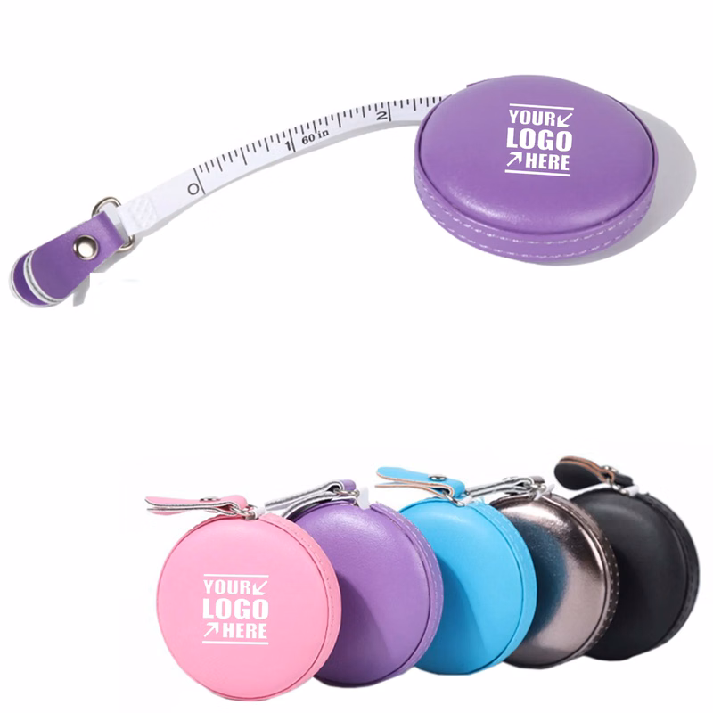 60 Inch Leather Retractable Measure Tape