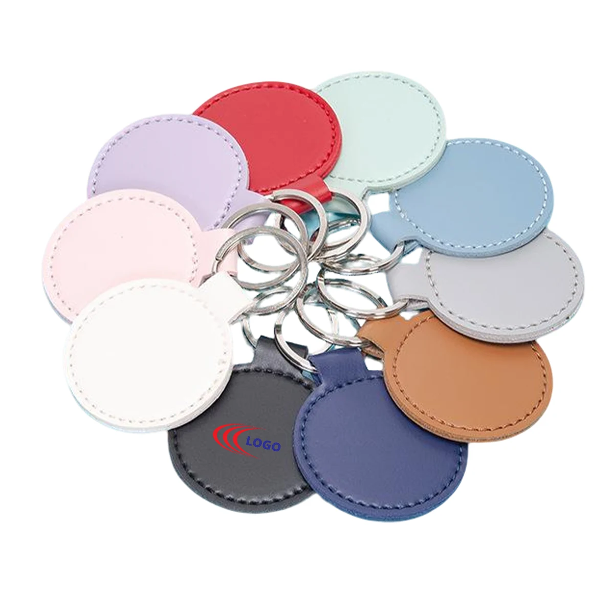Round Keychain Car Bag Accessory 1