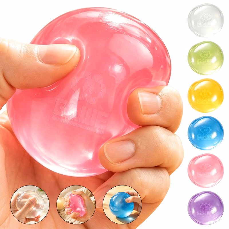 Coconut Oil Squishy Ball Stress Toy