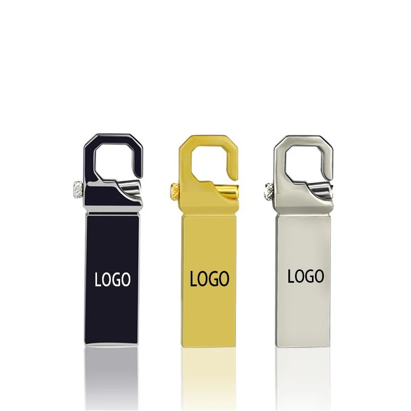 Metal Key Chain USB Flash Drive 1