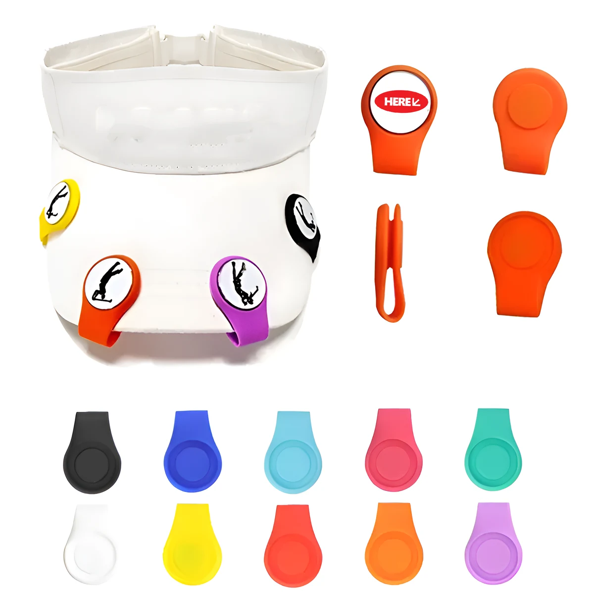 Magnetic Golf Cap Clip 1