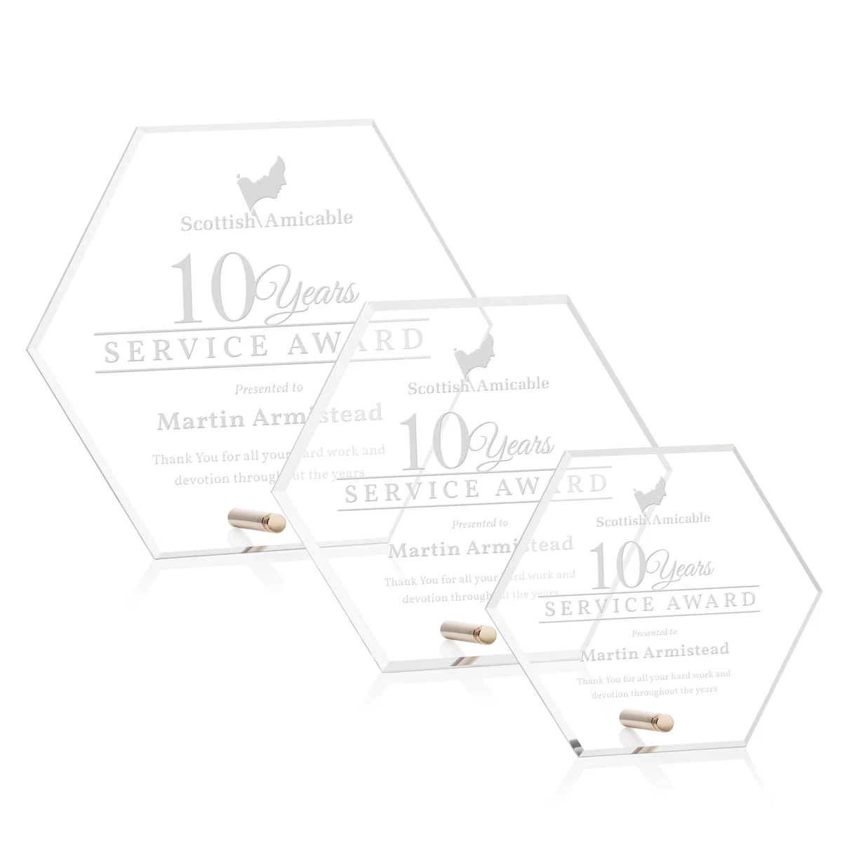 Polaris Hexagon Award - Gold 1