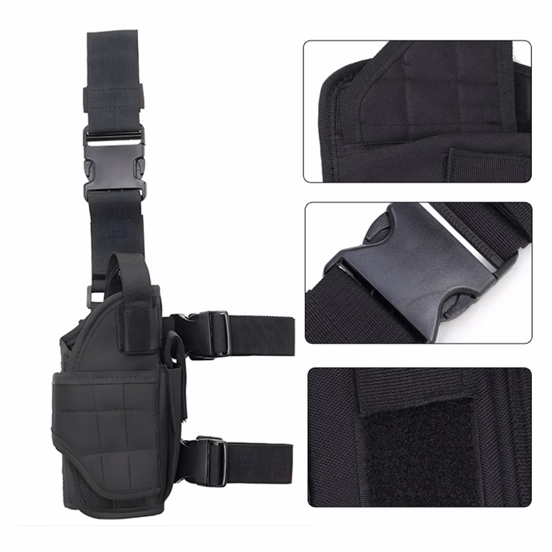 Combat-Ready Leggings with Side Gun Storage