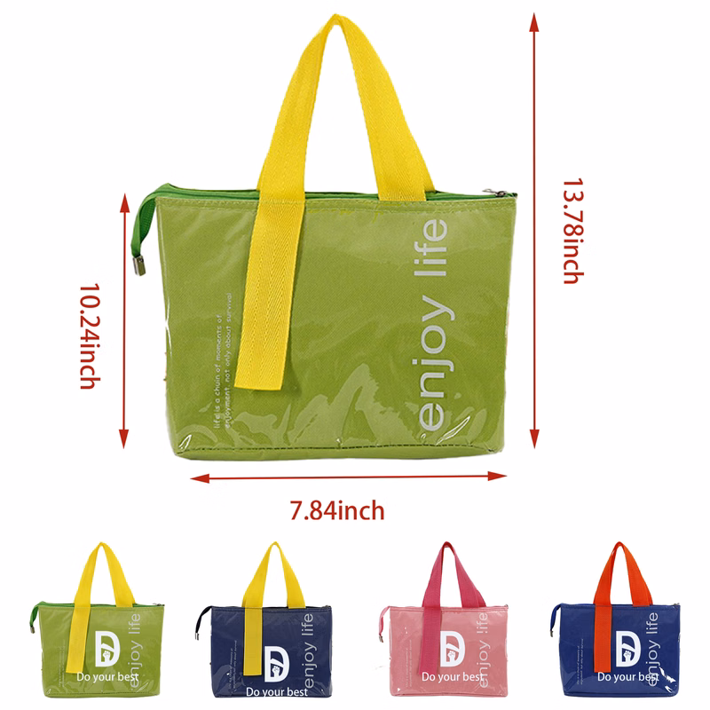 Lunch Bag With Thermal Insulation Capable