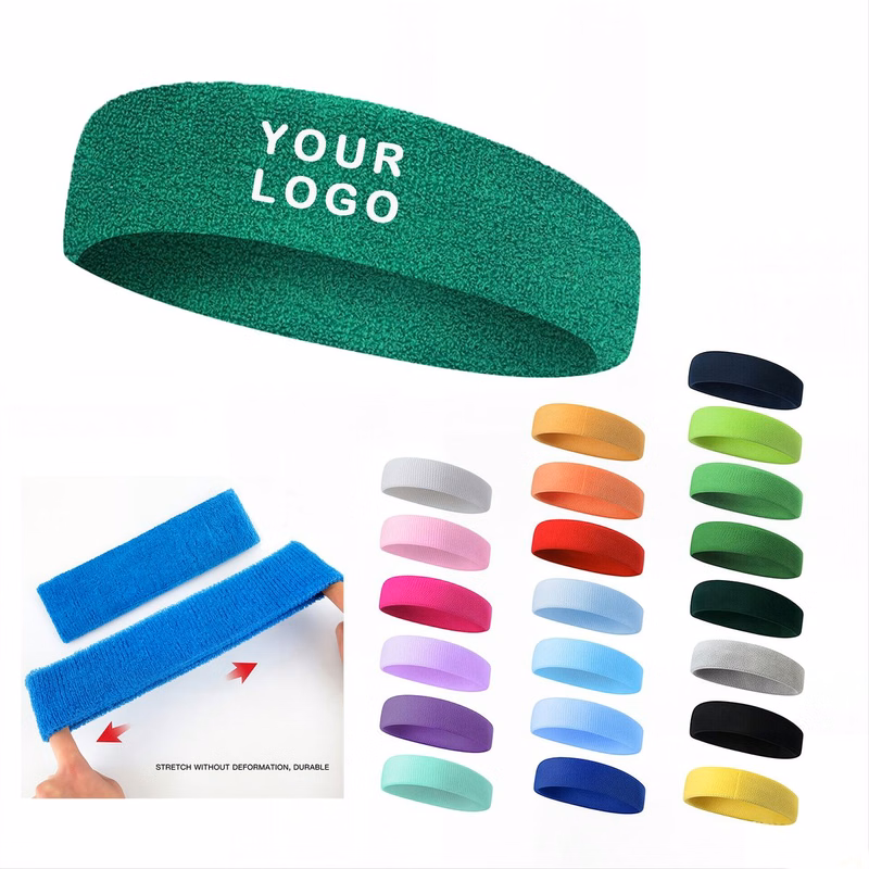 Custom Embroidered Sports Sweat Headbands