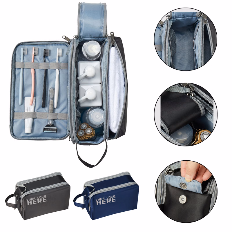 Men Travel Toiletry Shaving Bag