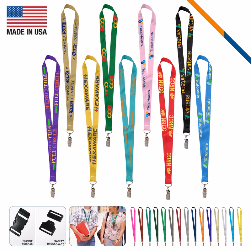 Latti Dye Sublimation Lanyard