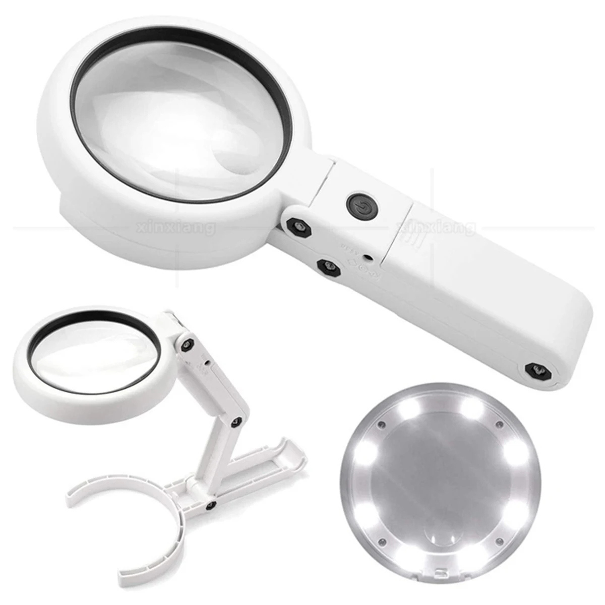 Led Foldable Magnifying Glass 1