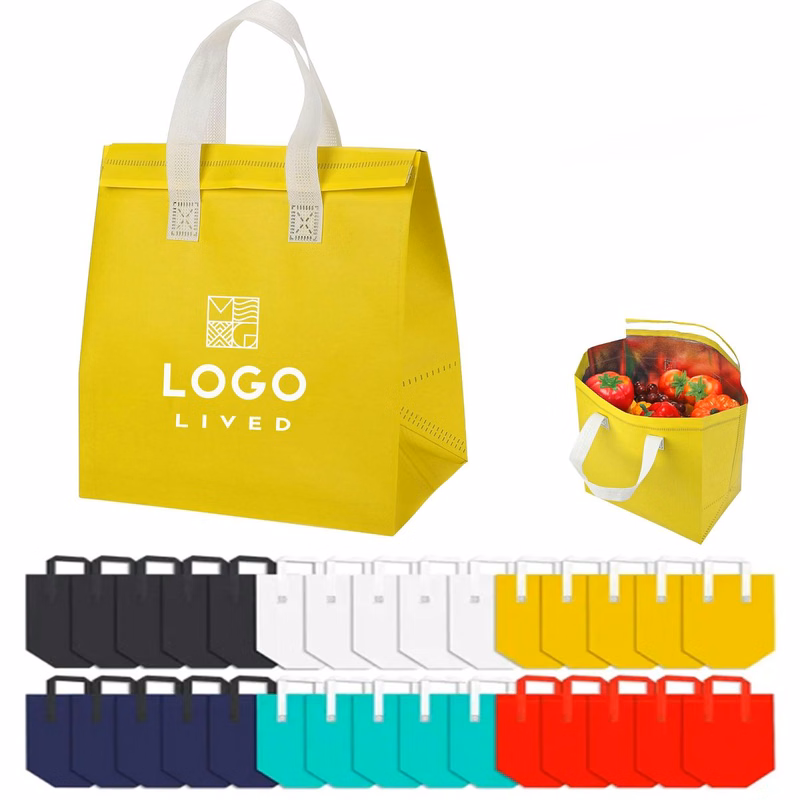 Disposable Insulated Takeout Bags Self sealing Bags