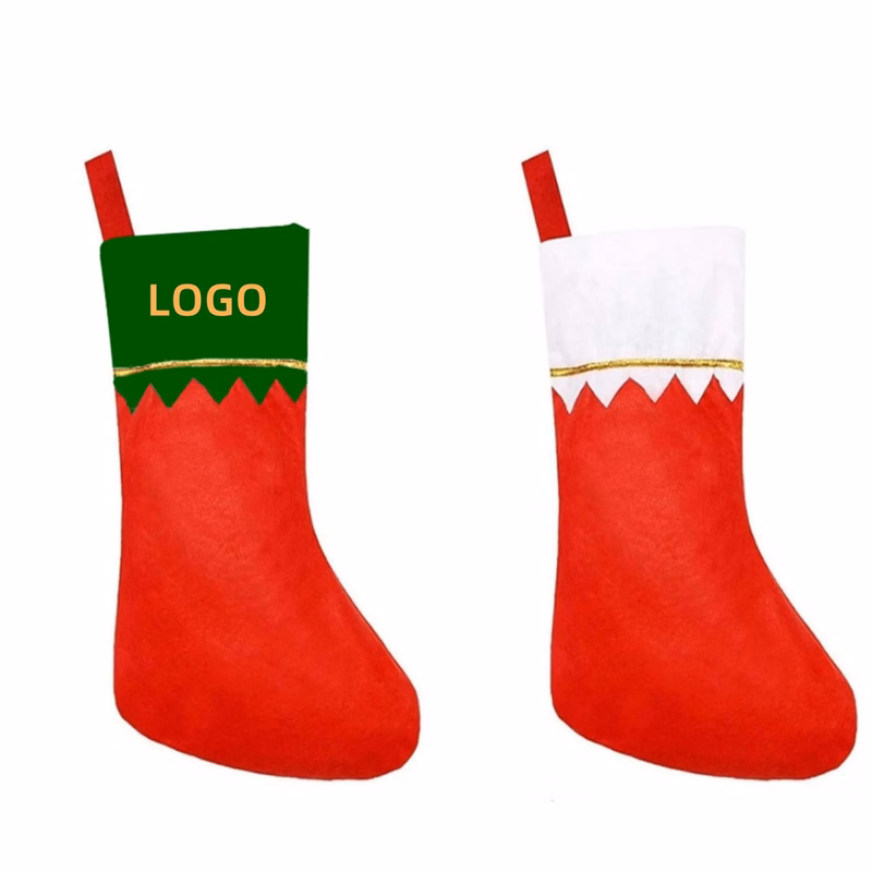 Christmas Stocking Santa Claus Gift Bag