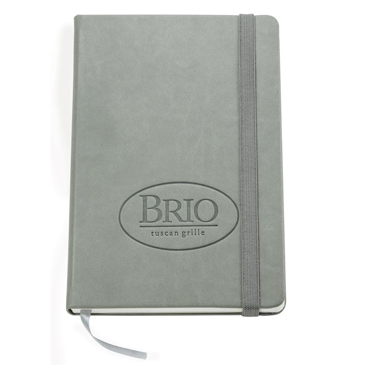 Fiore Light Gray Hard Cover Journal 8.5" x 5.5" 1