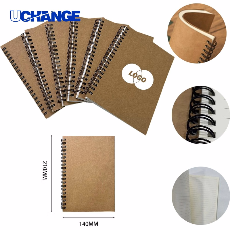 Kraft Spiral Notebook