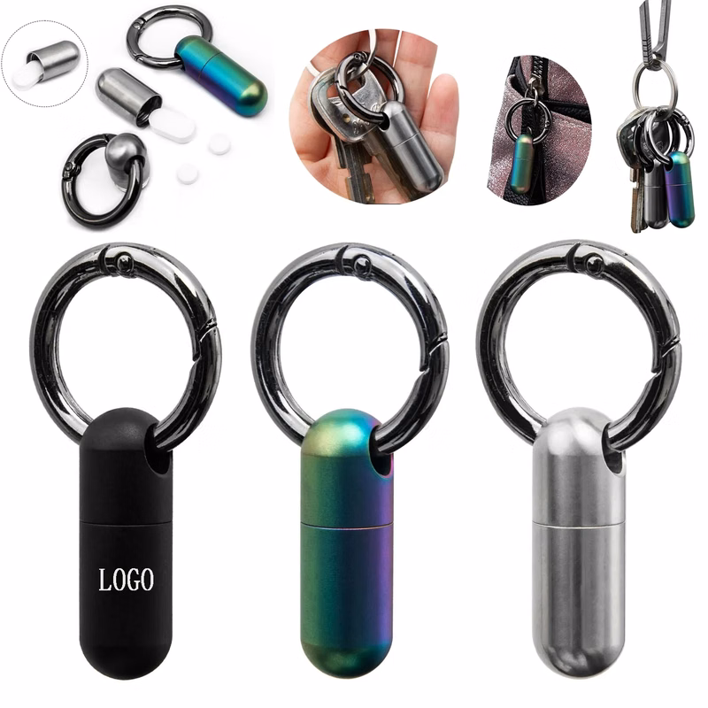 Mini Titanium Pill Holder