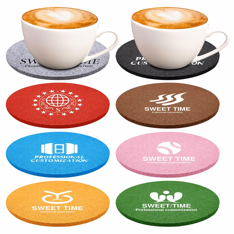 Absorbent Felt Coaster