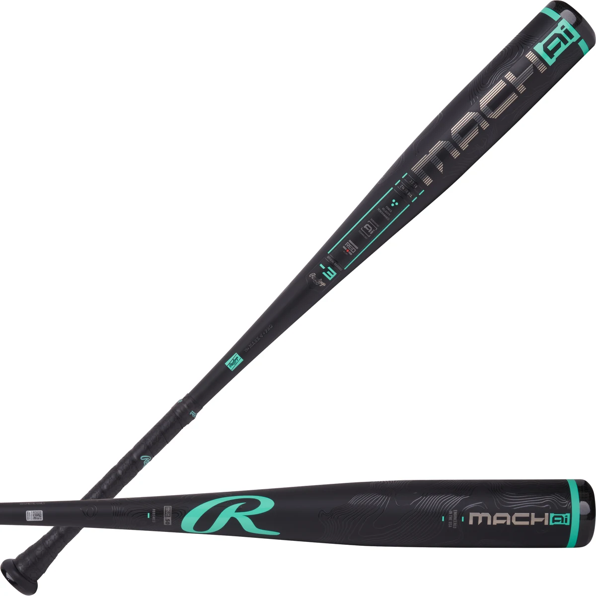 Rawlings Mach BBCOR Bat, -3 1