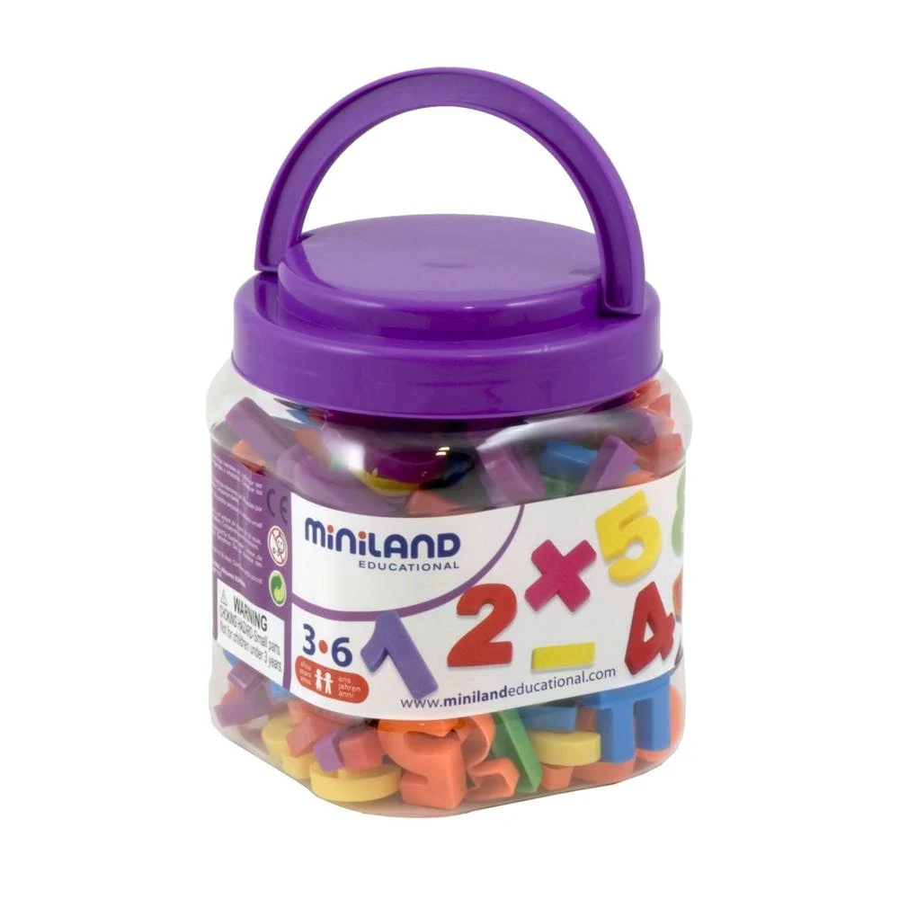 Magnetic Number Sets - 162 Pieces Ages 3-6 Years 1