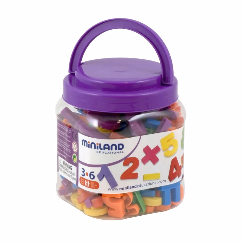 Magnetic Number Sets - 162 Pieces Ages 3-6 Years