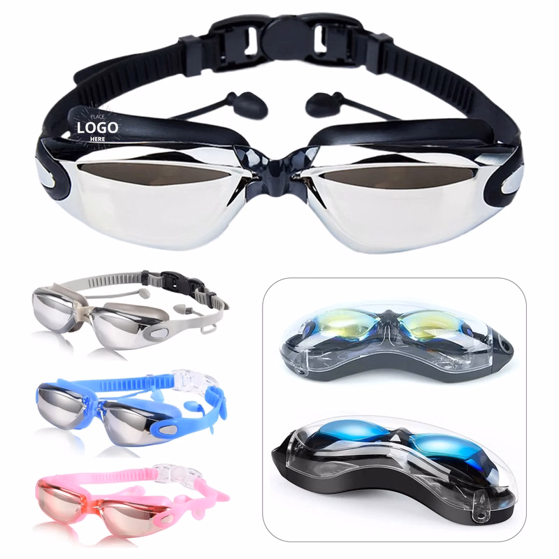 Anti Fog Silicone Electroplated Swimming Goggles