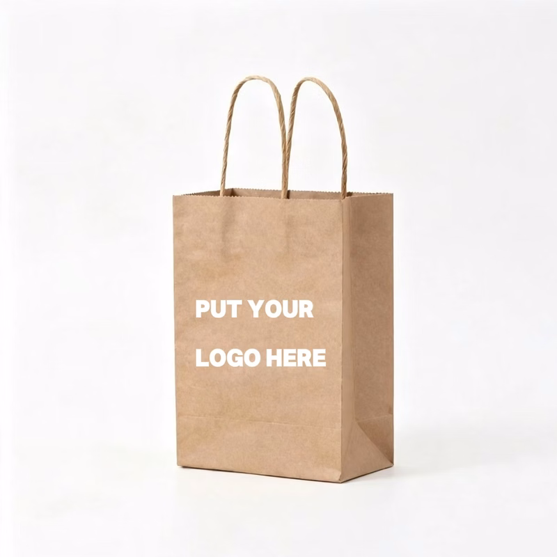 Blank Kraft Paper Gift Bag