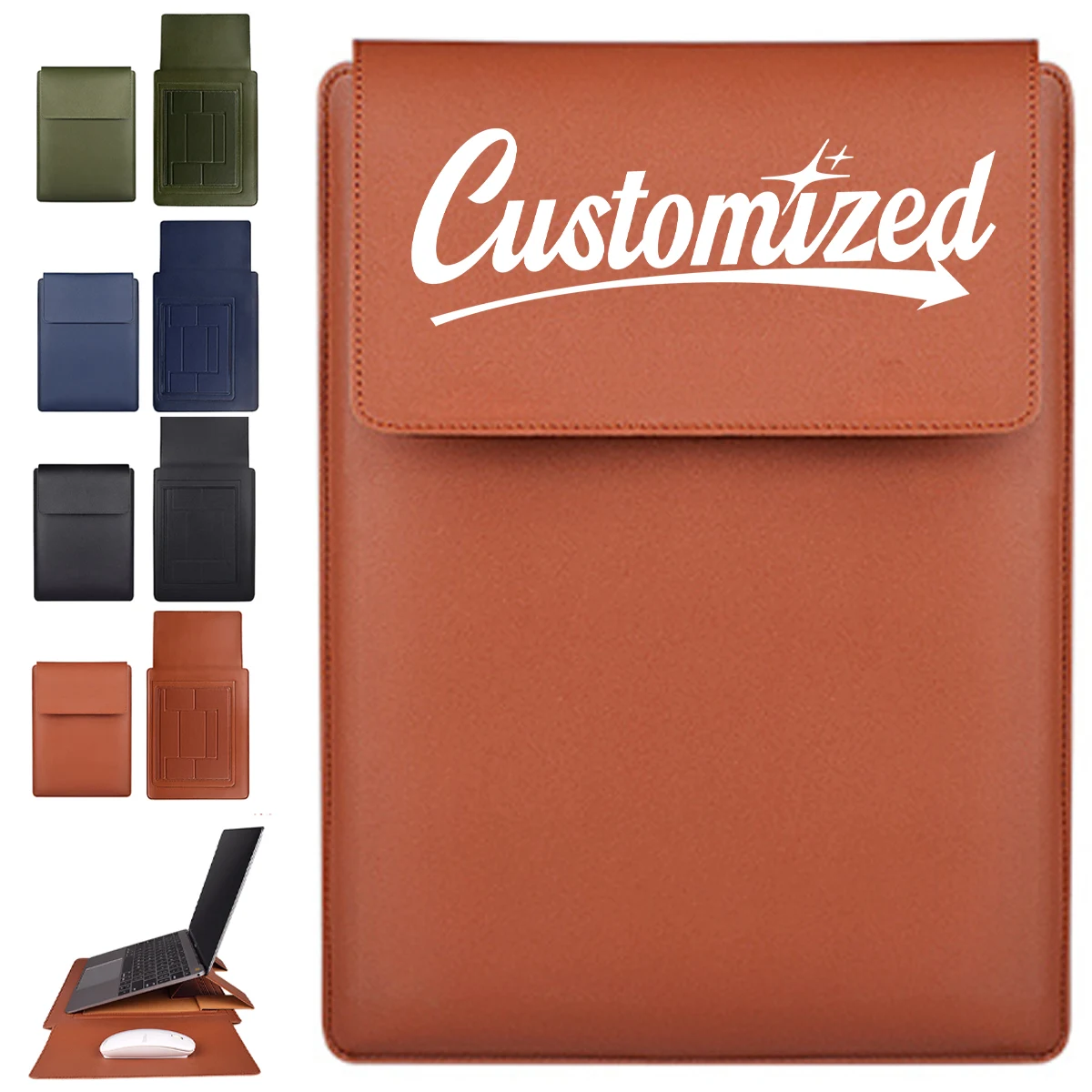 Convertible Laptop Sleeve with Built in Stand 1