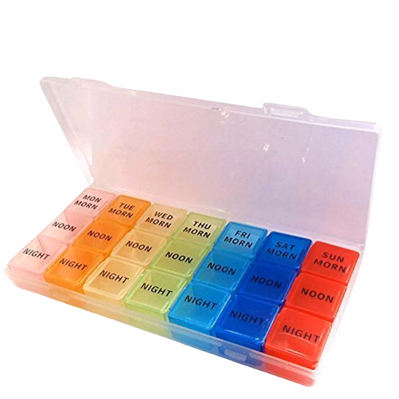 Compact Pill Organizer Travel Case MOQ20