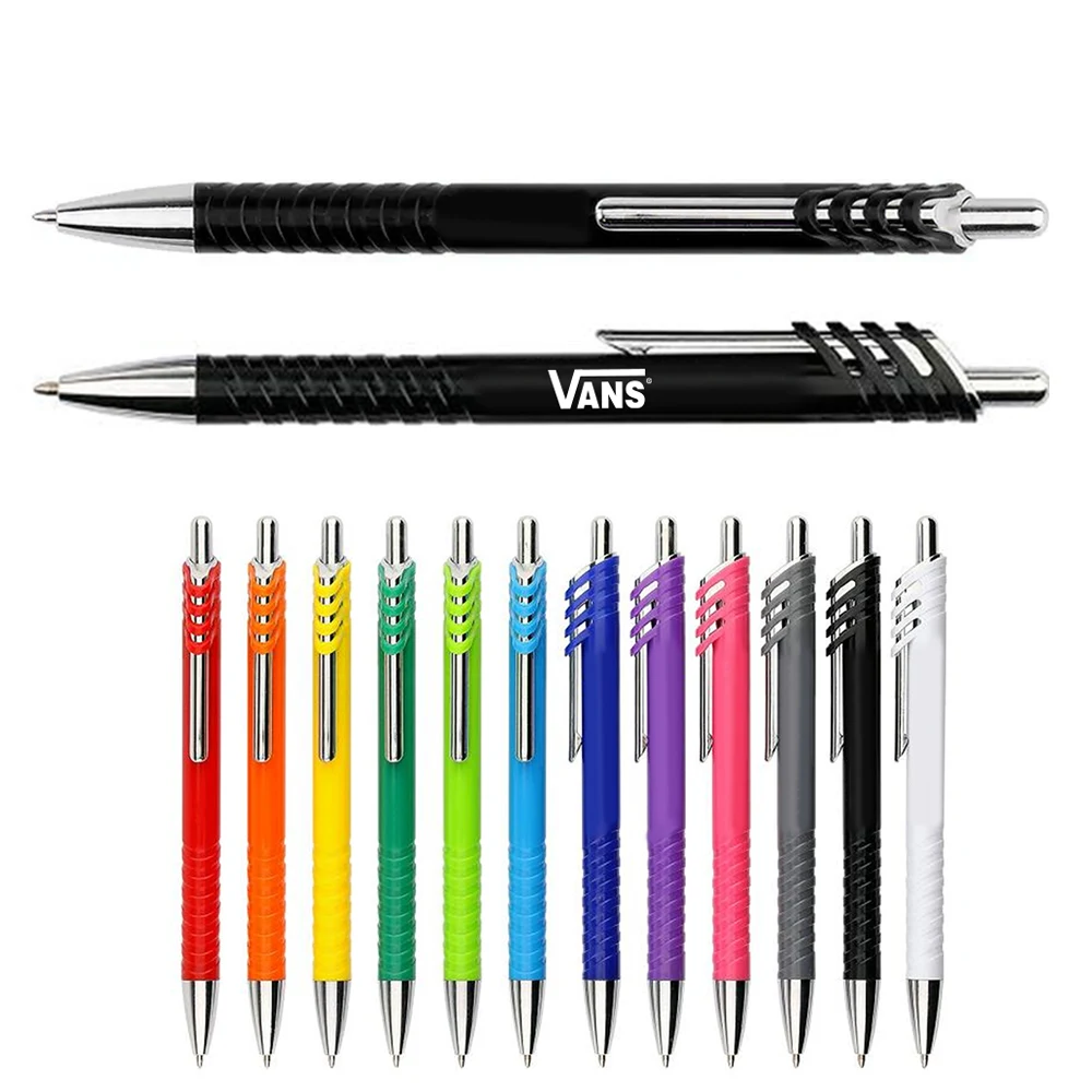 Arrowhead White Barrel Ballpoint Pen 1
