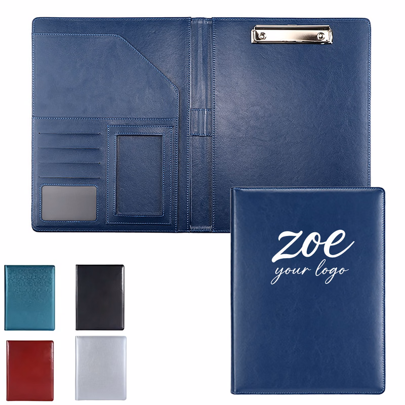 Custom A4 Executive Leather Folder With Calculator