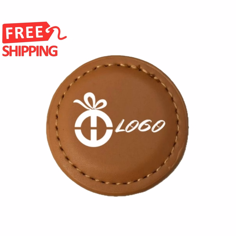Premium Leather Golf Ball Marker