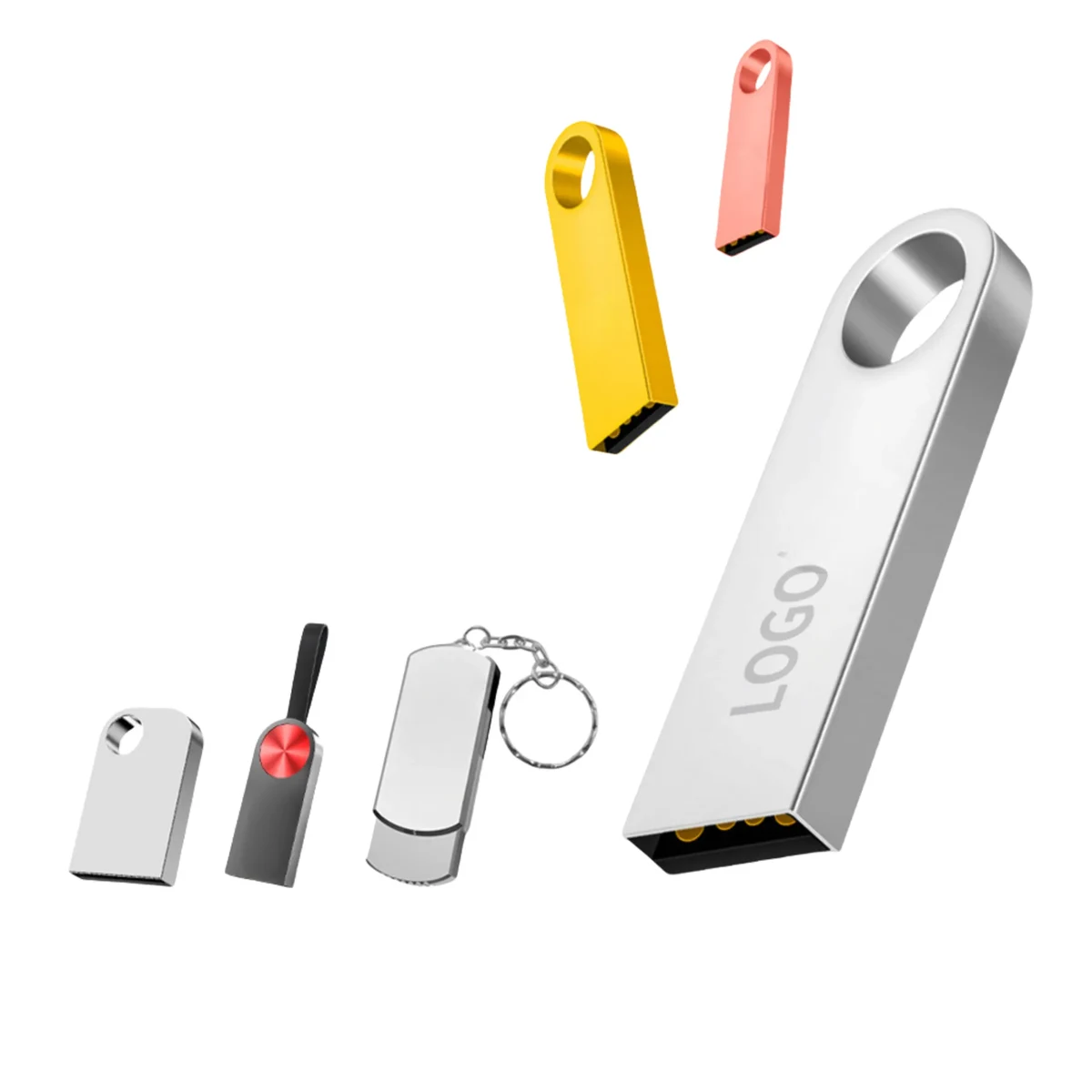 Creative Metal High-Speed USB 2.0 Flash Drive 1
