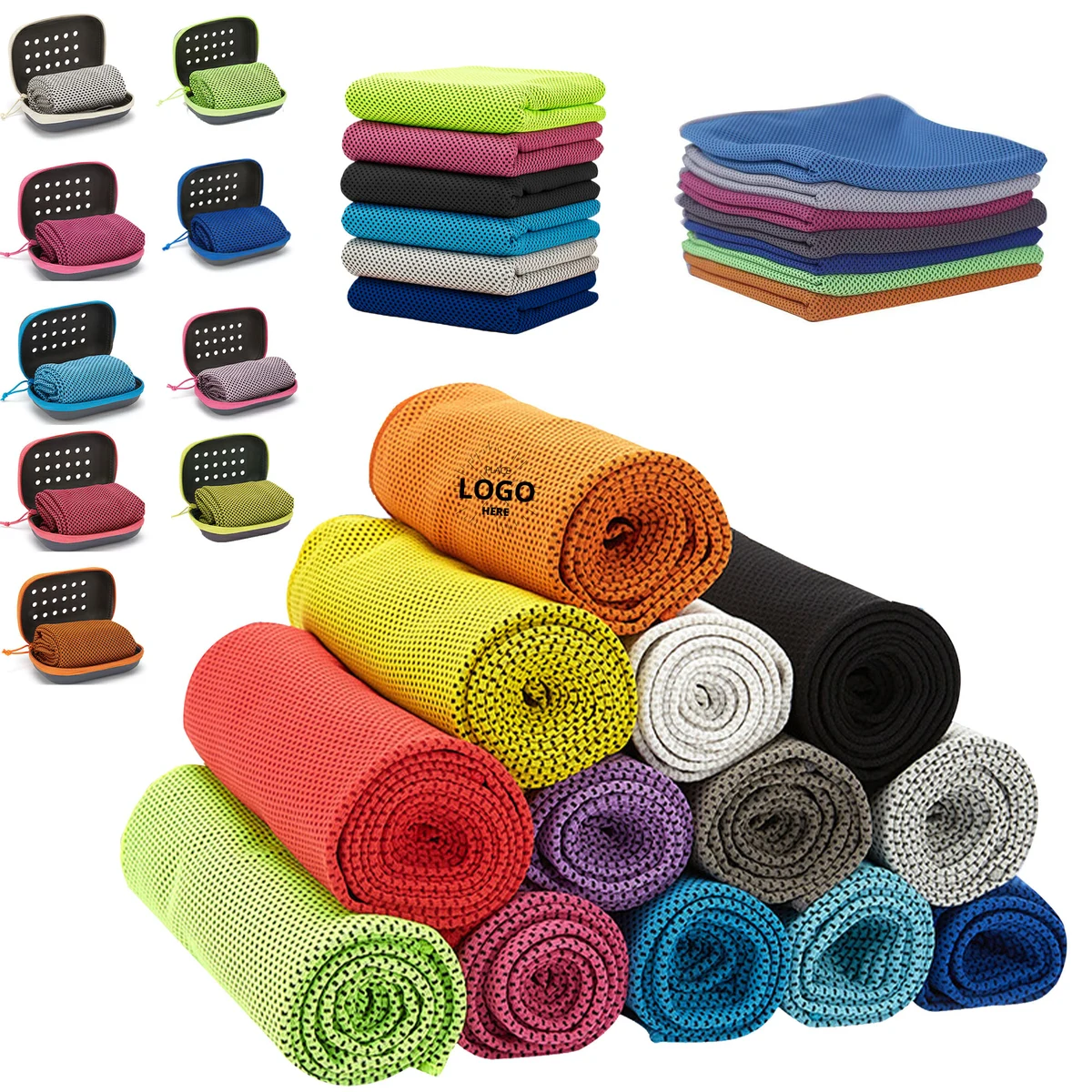 Custom Logo Cooling Towel 1