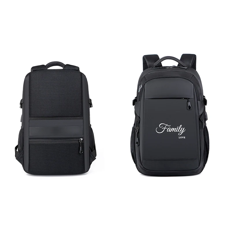 Custom 15" Black Computer Backpack 1