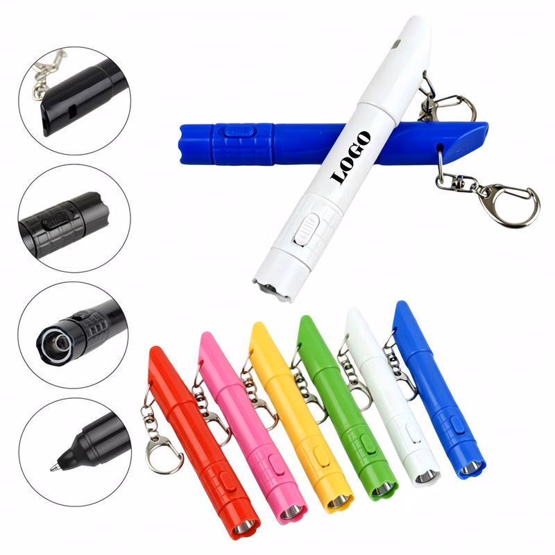 LED Safety Whistle Neck Lanyard