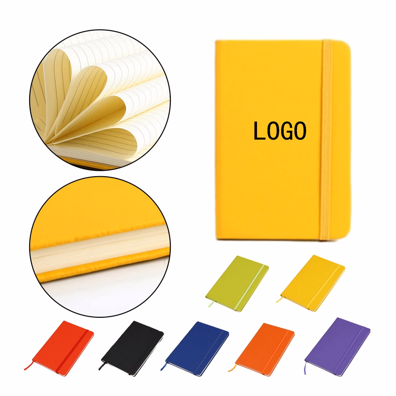 Multicolor A6 Hardcover Notebook