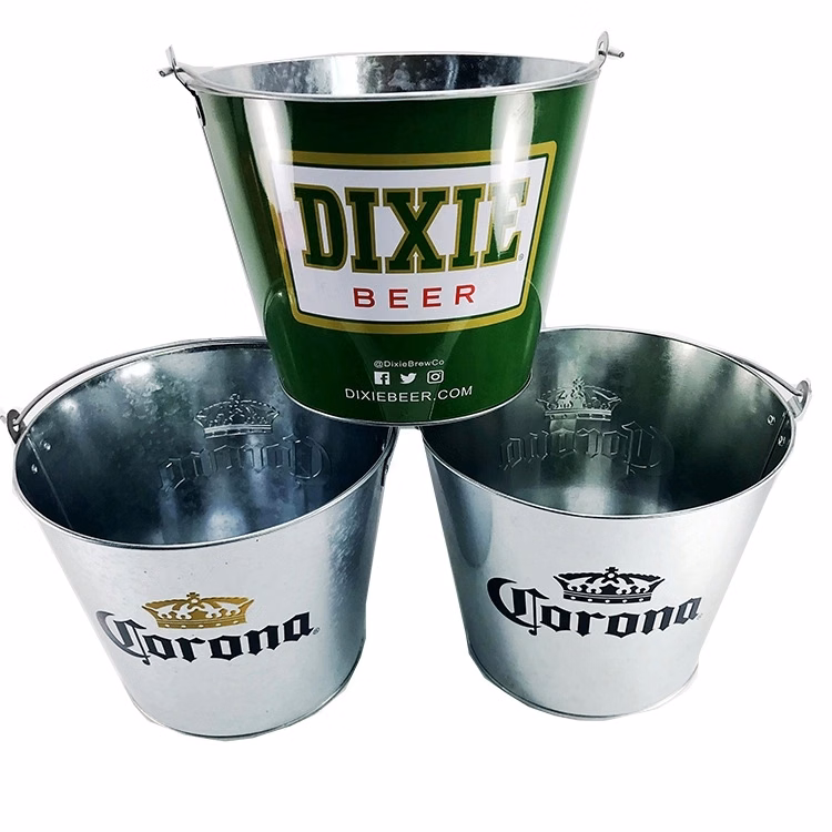 galvanized iron bucket