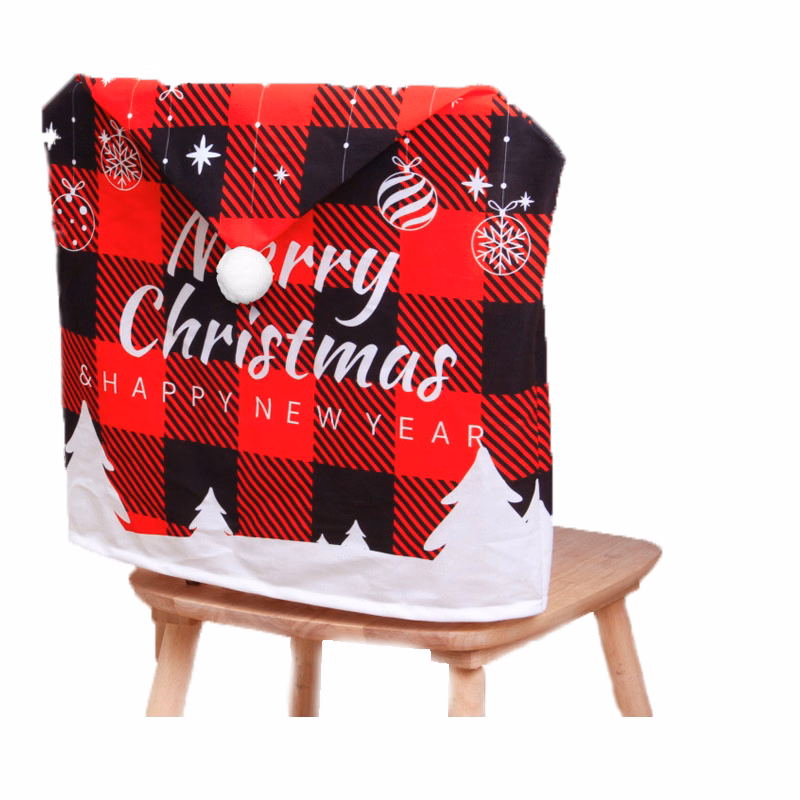 Custom Printed Christmas Chair Cover